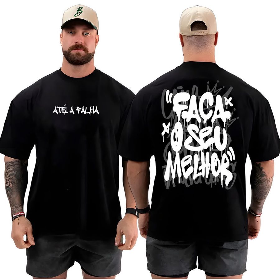 Estilo grafite urbano - Faça o seu melhor
